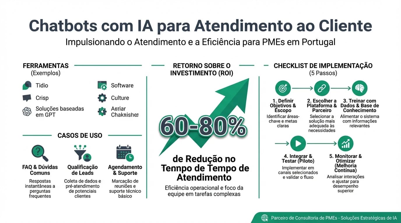 Ilustração de um chatbot com IA interagindo com clientes