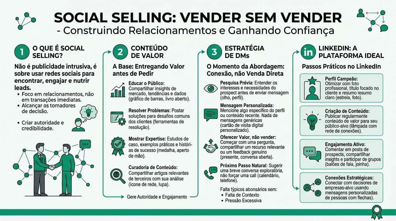 Estratégias de social selling para PMEs